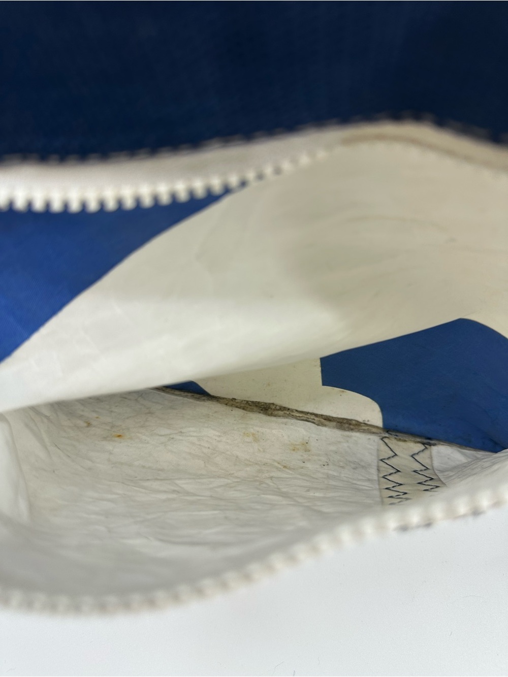Navy & White Sailcloth Duffel Bag - Picture 11 of 16